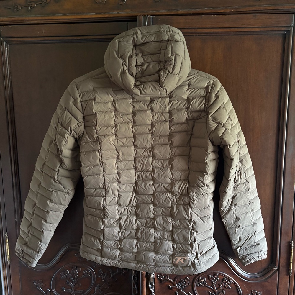 Klim Women's Luna Stretch Down Filled Hooded Puffer Coat size Small - Picture 3 of 7